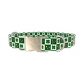 Clover Star Dog Collar - metal gold