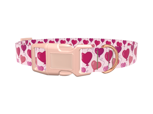 Heart Balloon Dog Collar