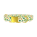 St. Patrick's Icon Dog Collar - metal gold
