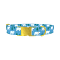 Winter Bear Dog Collar - metal gold