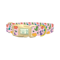Dinosaur Mix Dog Collar - plastic gold