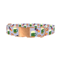 Oktoberfest Dog Collar - metal rose gold