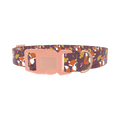 Autumn Fox Dog Collar - plastic rose gold