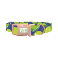 Tennis Ball Dog Collar - plastic rose gold