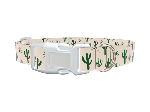 Desert Sun Cactus Dog Collar