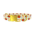 Harvest Feast Dog Collar - metal rose gold