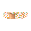 Carrot Garden Dog Collar - metal rose gold