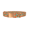 Peach Fruit Dog Collar - metal rose gold