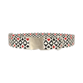 Diamond Card Suit Dog Collar - metal silver