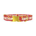 Starry Birthday Dog Collar - metal gold