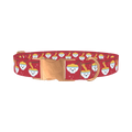 Cute Noodle Dog Collar - metal rose gold