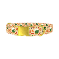 Oktoberfest Beer Dog Collar - metal gold