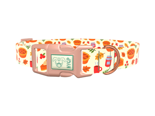 Thanksgiving Pie Dog Collar