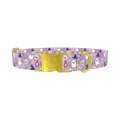 Halloween Ghost Dog Collar - metal gold