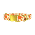 Thanksgiving Feast Dog Collar - metal gold