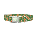 Gingerbread Cookie Dog Collar - plastic silver
