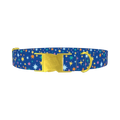 Starry Sky Dog Collar - metal gold