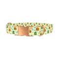 St. Patrick's Day Dog Collar - metal rose gold