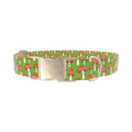 Fly Agaric Mushroom Dog Collar - metal gold