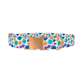 Christmas Ornaments Dog Collar - metal rose gold