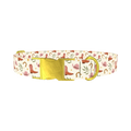 Western Hat Stars Dog Collar - metal gold