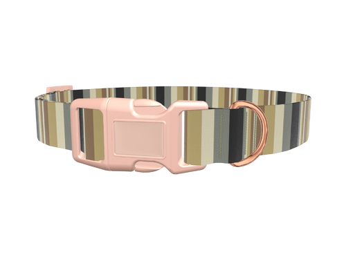 Honeycomb Stripe Dog Collar