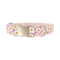 Pink Chamomile Dog Collar - Thumbnail 3