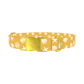 Beach Seashell Dog Collar - metal gold