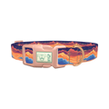 Sunset Cloud Dog Collar - plastic rose gold
