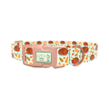 Harvest Feast Dog Collar - plastic gold