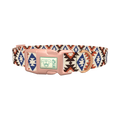 Aztec Star Dog Collar - plastic rose gold