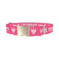 Will You Marry Me Diamond Dog Collar - metal silver