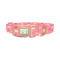 Comet Cloud Dog Collar - plastic rose gold