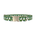 Goose Pond Dog Collar - metal silver