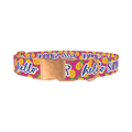 Tropical Summer Dog Collar - metal rose gold