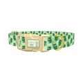 Pickle Jar Dog Collar - plastic gold