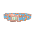 Citrus Slice Dog Collar - plastic rose gold