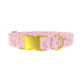 Desert Cactus Dog Collar - metal rose gold