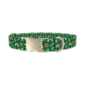 Lucky Charm Dog Collar - metal silver