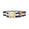 Colorado Forest Dog Collar - plastic gold