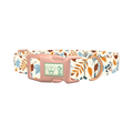 Autumn Berry Leaves Dog Collar - plastic rose gold