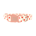 Christmas Cat Dog Collar - plastic rose gold