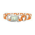 Halloween Ghost Stars Dog Collar - plastic silver