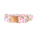 Christmas Berries Dog Collar - metal silver