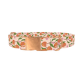 Peach Blossom Dog Collar - metal rose gold