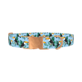 Tropical Toucan Dog Collar - metal rose gold