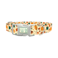 Cozy Fall Dog Collar - plastic silver
