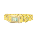 Bee Science Dog Collar - plastic gold