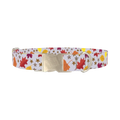 Autumn Acorn Dog Collar - metal silver