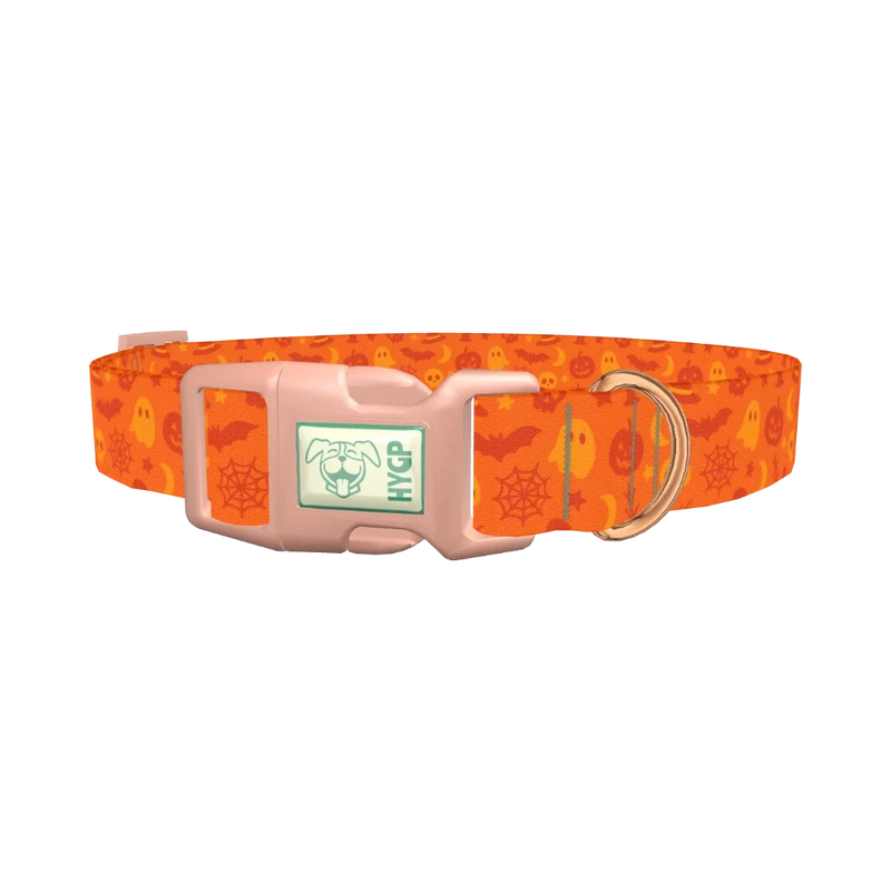 Halloween Mix Dog Collar - plastic rose gold